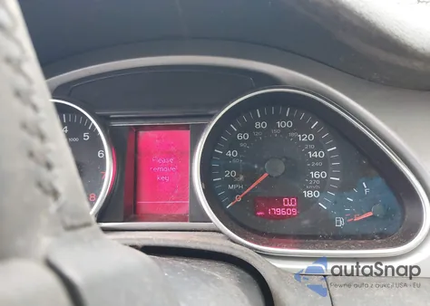 2009 Audi Q7 3.6 5 Passenger/3.6 Premium из США, поврежденный, VIN WA1AY74L59D014485